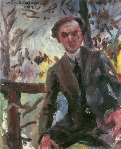 Portrait of the Painter Leo Michelson by Lovis Corinth